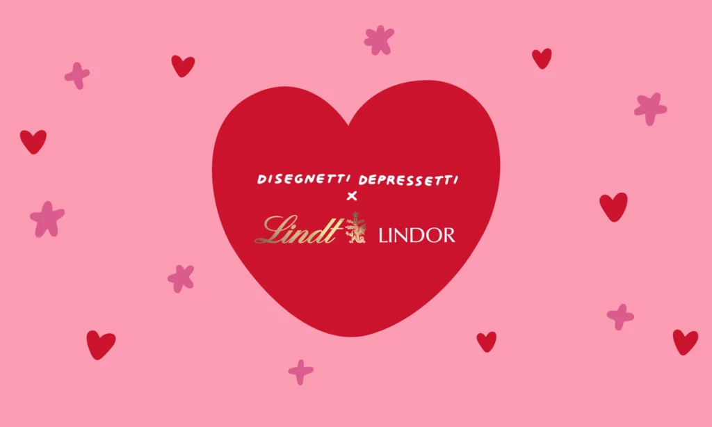 Depressetti drawings for Lindt Lindor